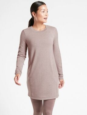 Athleta Balance Dress in Mauve XS petite